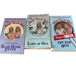 Francine Pascal Set of 3 Sweet Valley High Books